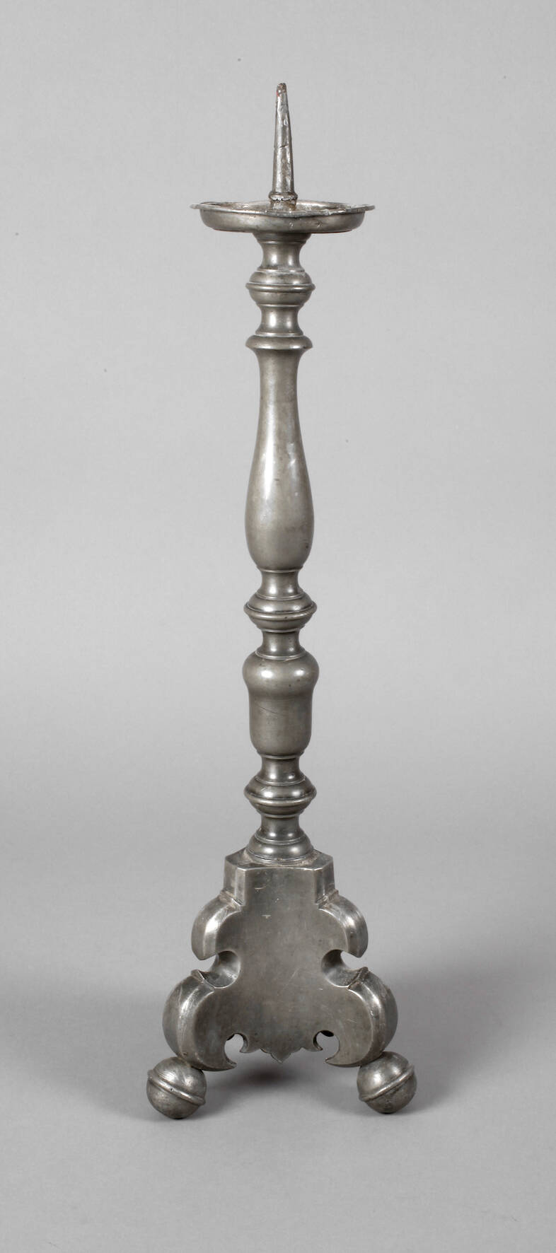 Barocker Kirchenleuchter Zinn