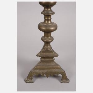 Paar barocke Bronzeleuchter