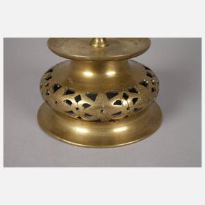 Glockenleuchter Bronze