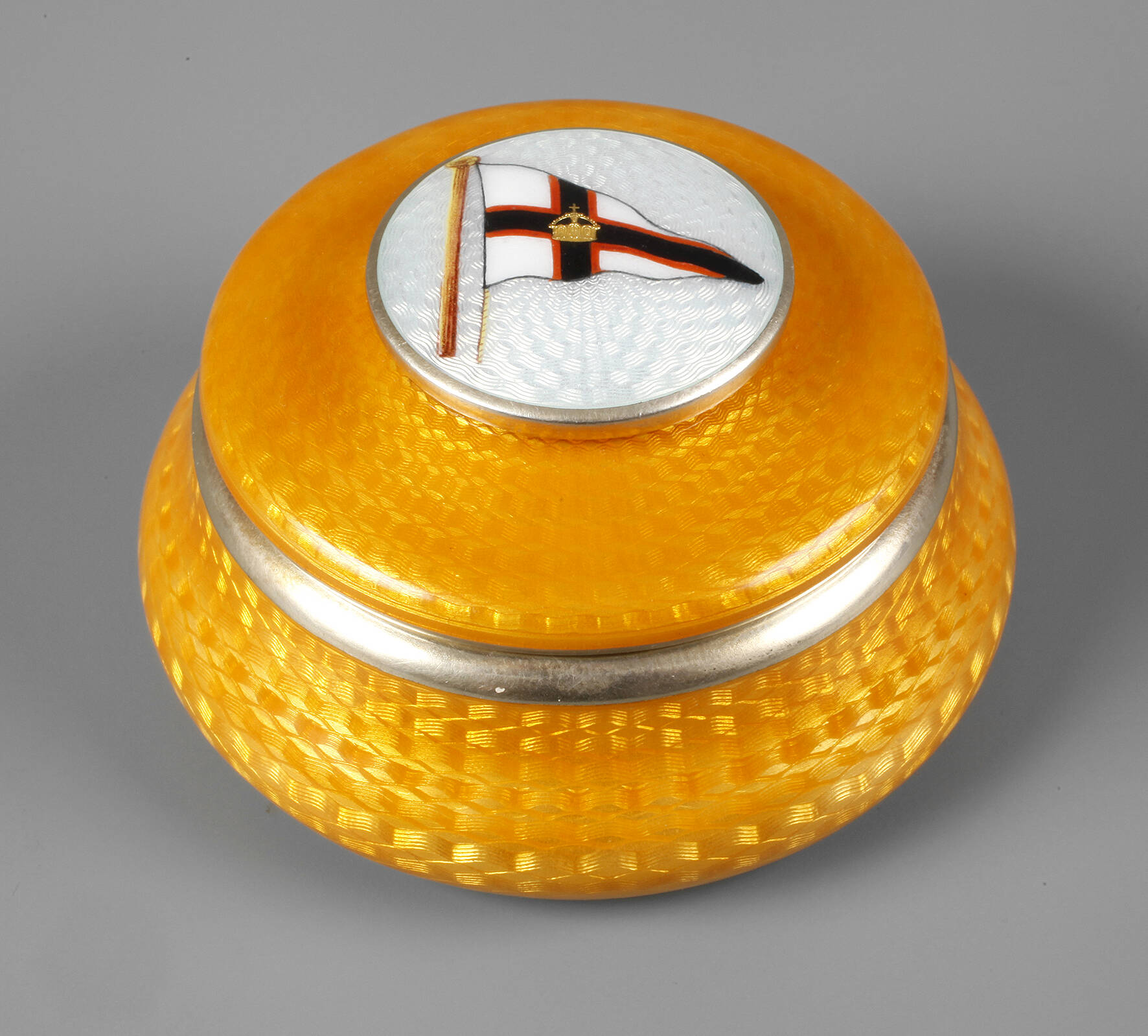 Emaildeckeldose kaiserlicher Yachtclub