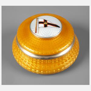 Emaildeckeldose kaiserlicher Yachtclub