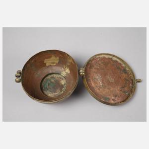 Barockes Deckelgefäß