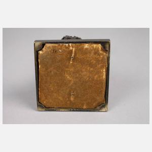 Paar neogotische Ständer Bronze