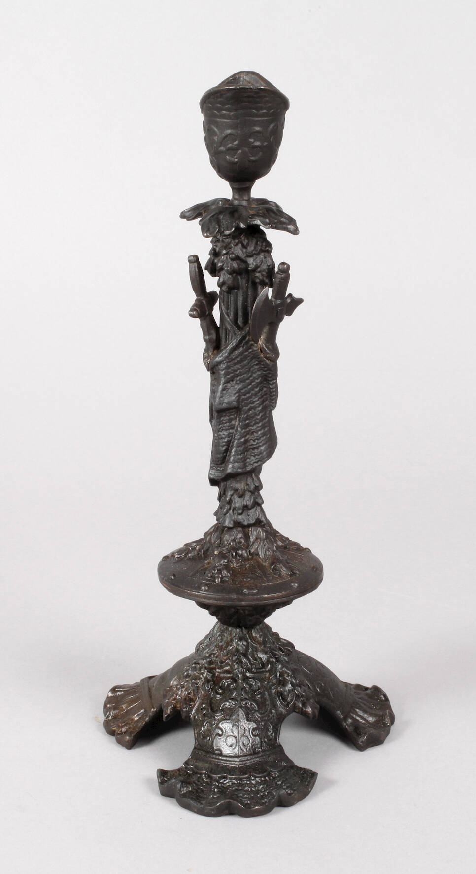 Patriotischer Eisenleuchter