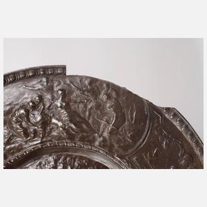 Übergroße Eisengussplatte