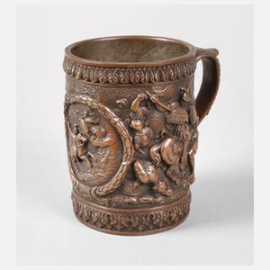 Humpen mit Renaissancemotiv