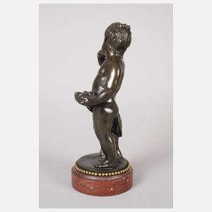 Kleiner Putto als Bacchant