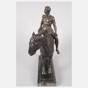 Fritz Best, Reiter als Akt