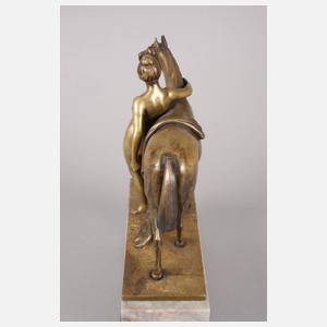 Otto Rasmussen, weiblicher Akt mit Vollbluthengst