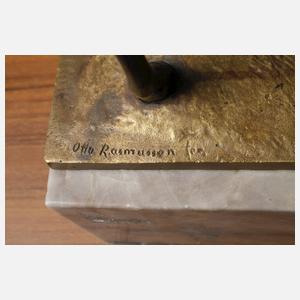 Otto Rasmussen, weiblicher Akt mit Vollbluthengst