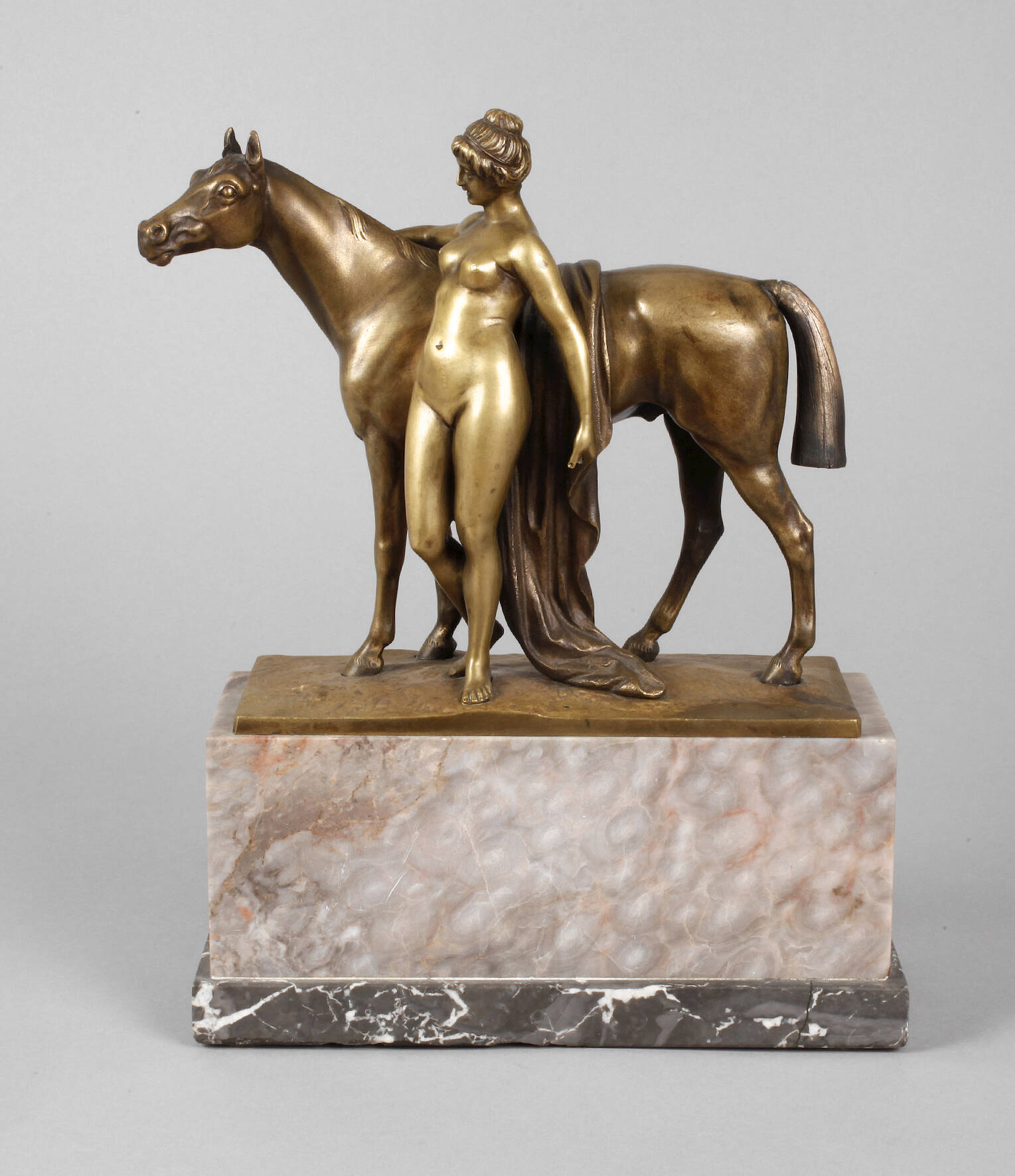 Otto Rasmussen, weiblicher Akt mit Vollbluthengst