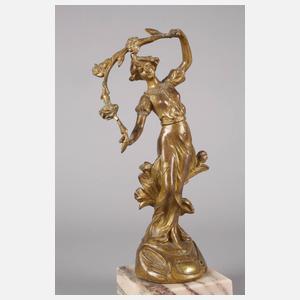 Jugendstil Blumentänzerin