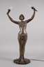 Lucien Alliot, figürliche Salonlampe