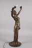 Lucien Alliot, figürliche Salonlampe