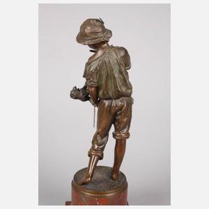 Carl Theodor Wegener, Junger Mann mit Affe