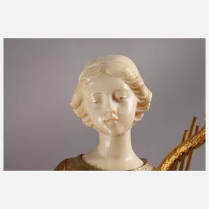 Affortunato Gori, Chryselephantin Harfespielerin