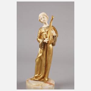 Affortunato Gori, Chryselephantin Harfespielerin