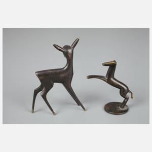 Wien zwei Tierminiaturen