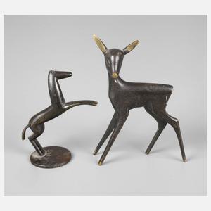 Wien zwei Tierminiaturen