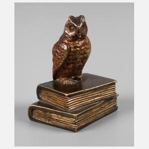 Wiener Bronze Büchereule