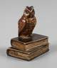 Wiener Bronze Büchereule