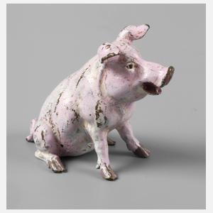 Wiener Bronze Schwein