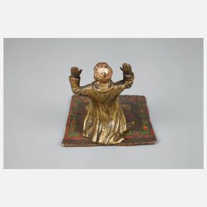 Wiener Bronze, betender Orientale