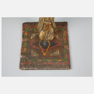 Wiener Bronze, betender Orientale