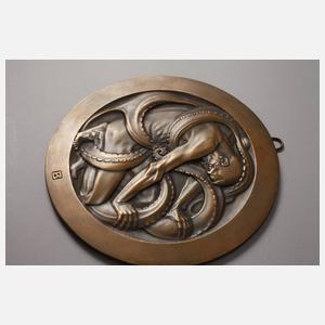 Rudolf Bosselt, Bronzerelief Kampf mit dem Kraken