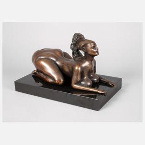 Ernst Fuchs, "Die Sphinx"