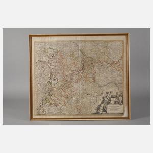 Johann Baptista Homann, Kupferstichkarte Mosel