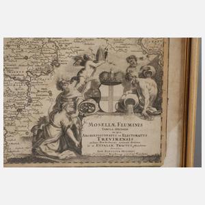 Johann Baptista Homann, Kupferstichkarte Mosel
