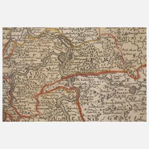 Johann Baptista Homann, Kupferstichkarte Mosel