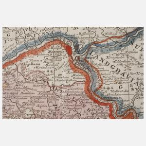 Tobias Lotter, Kupferstichkarte Rhein