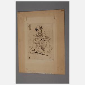 Paul Cézanne, ''Portrait du peintre Guillaumin''