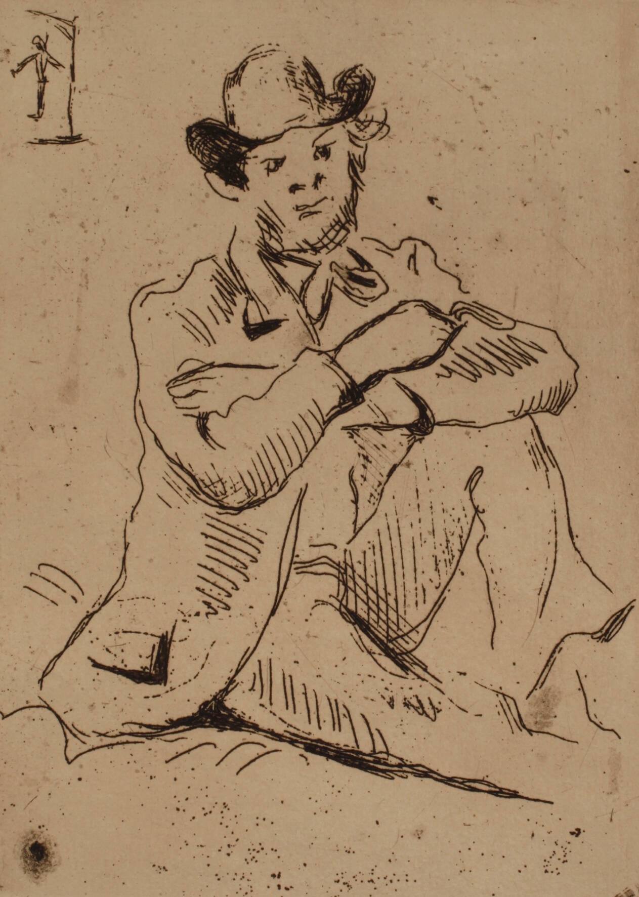 Paul Cézanne, ''Portrait du peintre Guillaumin''