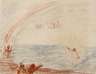 James Ensor, "Le Christ marchant sur la mer"