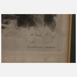 Prof. Wilhelm Leibl, "Der Trinker"