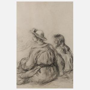 Auguste Renoir, Sitzende Mädchen