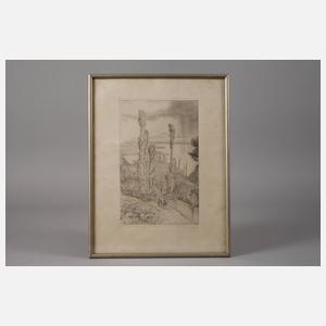 Prof. Hans Thoma, "Am Gardasee"