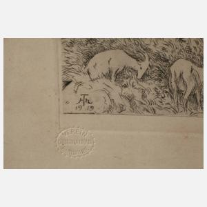 Prof. Hans Thoma, "Am Gardasee"