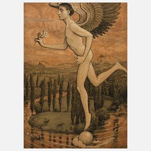 Prof. Hans Thoma, "Der Traum"