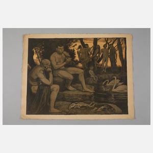 Prof. Hans Thoma, Am Wasser