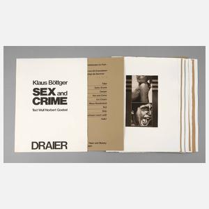 Klaus Böttger Mappe "Sex und Crime"