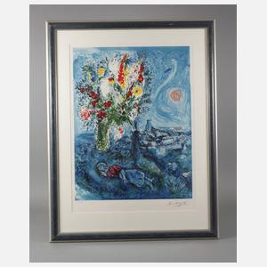 Marc Chagall, Träumende Frau