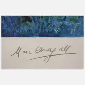 Marc Chagall, Träumende Frau