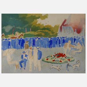 Kees van Dongen, nach, Beim Pferderennen