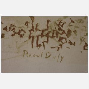 Raoul Dufy, Im Garten