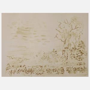 Raoul Dufy, Im Garten