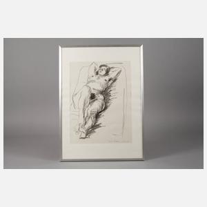 Wilfried Fitzenreiter, Liegender Akt